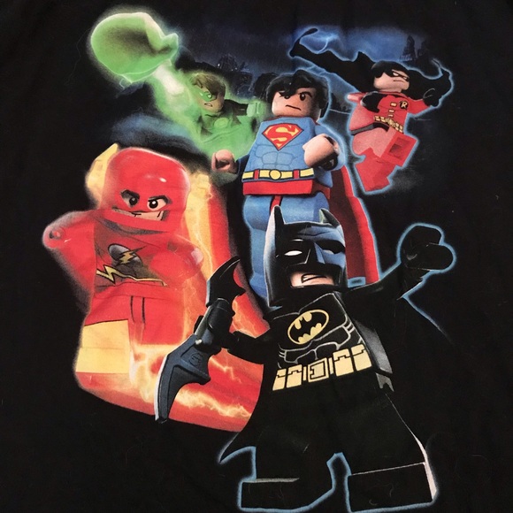 3/$9 LEGO Batman Superman Boys Small (6/7) Tee - Picture 6 of 6